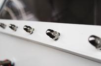 実験室の研究の使用および化学研究の使用2のための浄化システムが付いているステンレス鋼のグローブ ボックス