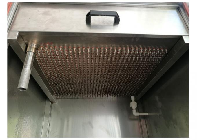 IPX1/IPX2縦の滴り雨テスト部屋の滴り区域600 x 600mm IECの試験装置0