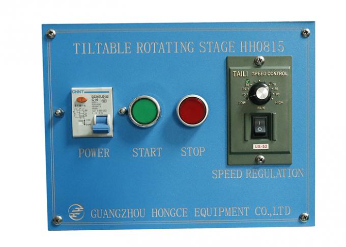 独立制御箱150KGの調節可能な高さ1のTiltable回転600mmの段階の進入保護試験装置