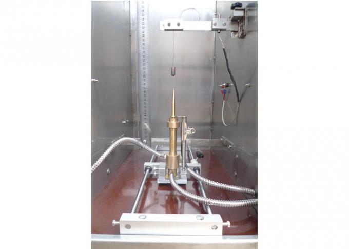IEC60320-1-2縦の燃焼0のための電気ワイヤー炎テスト器具